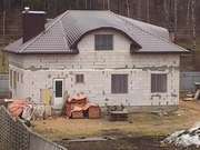 возведение крыши дома